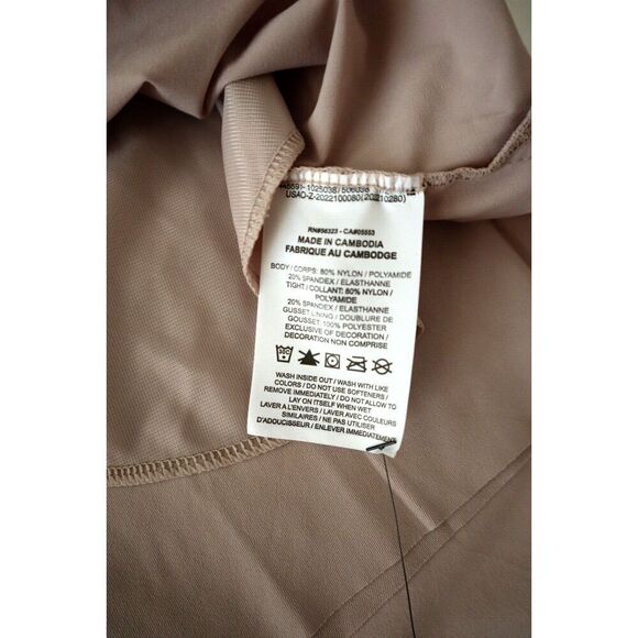 Nike DV9455-272 Women's Sz 2XL Taupe Dri-FIT Bliss Mid-Rise Training Skort - Picture 6 of 12